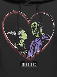 Universal Monsters Frankenstein & Bride Of Love Hoodie