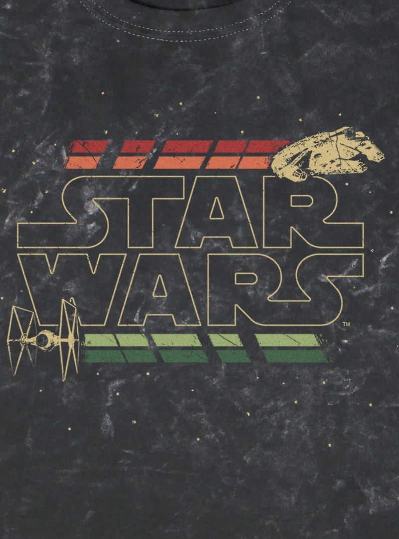 Disney Star Wars Retro Mineral Wash T-Shirt