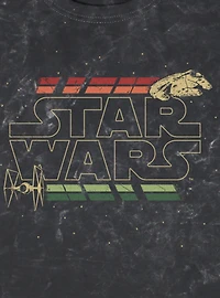 Disney Star Wars Retro Mineral Wash T-Shirt