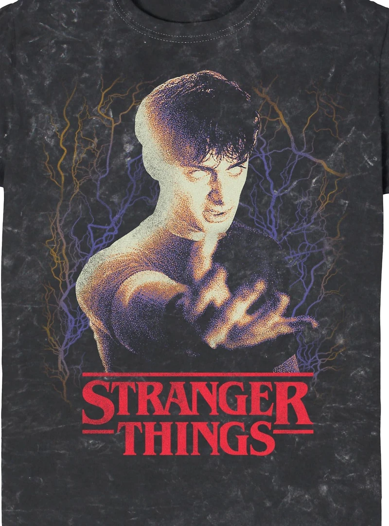 Stranger Things Will Epic Powers Mineral Wash T-Shirt