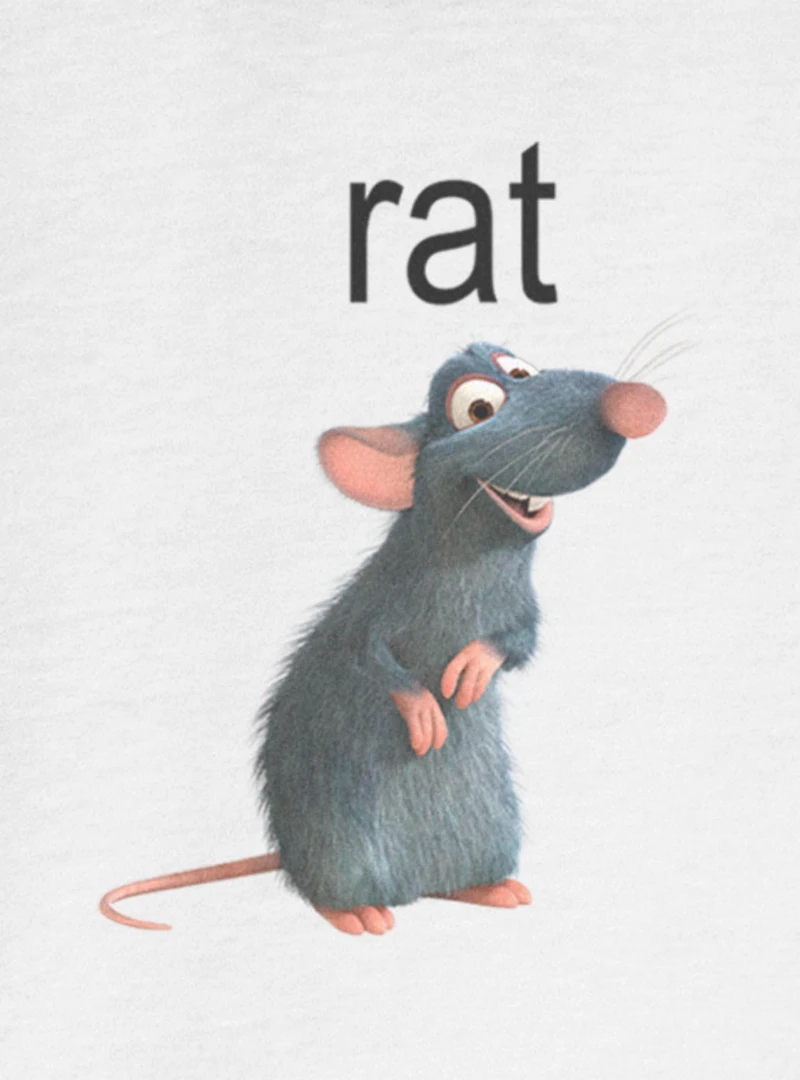 Disney Pixar Ratatouille Rat Ringer T-Shirt