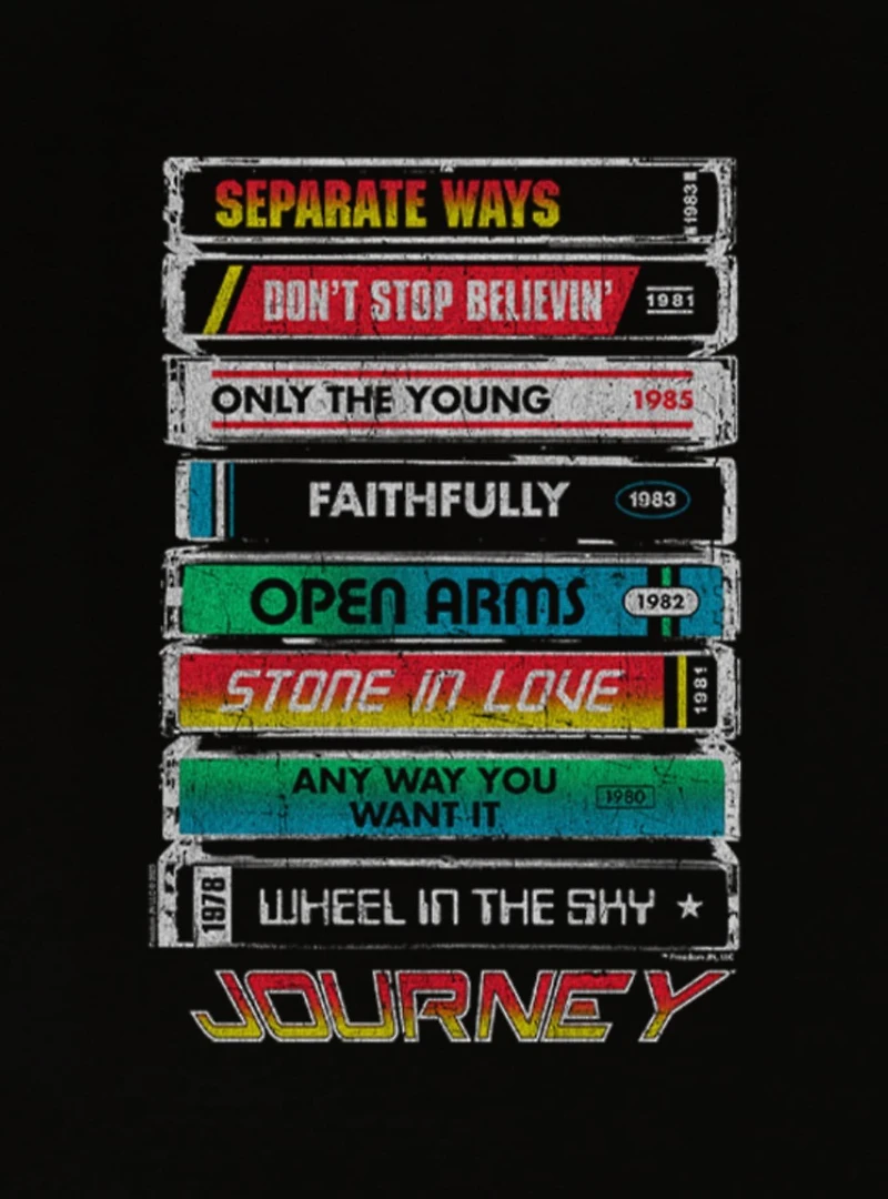 Journey Tape Deck Hits Womens Cami