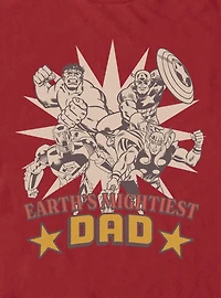 Marvel Earths Mightiest Dad T-Shirt