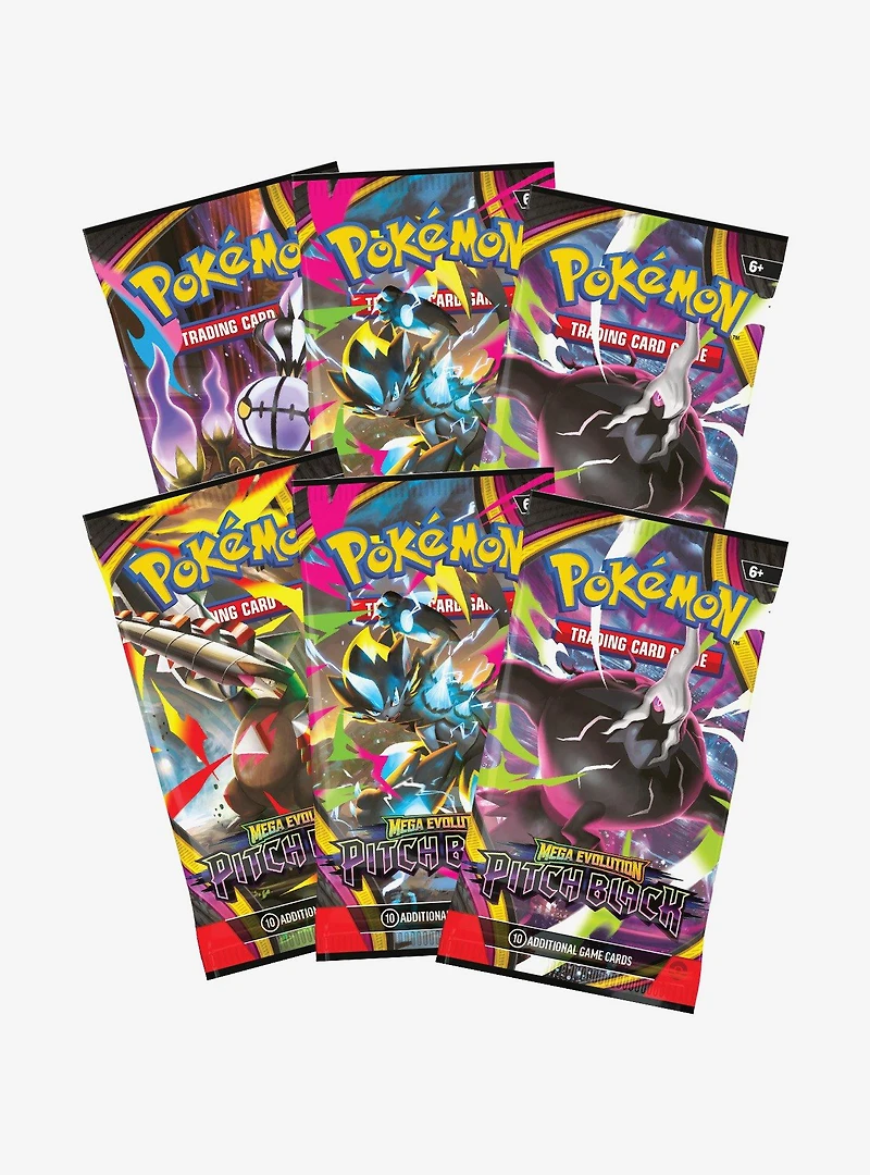 Pokémon Trading Card Game Mega Evolution Pitch Black Booster Bundle