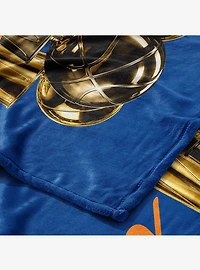 New York Knicks 2026 NBA Multi-Champs Runback Silk Touch Throw Blanket
