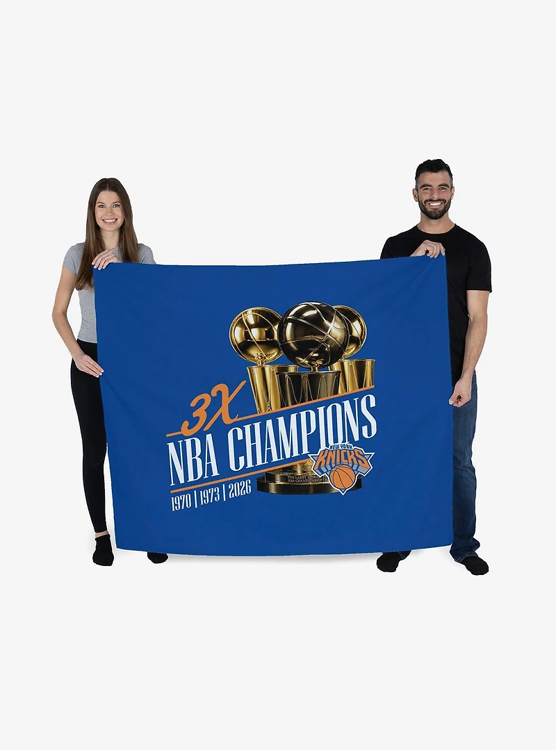 New York Knicks 2026 NBA Multi-Champs Reload Wall Hanging