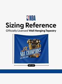 New York Knicks 2026 NBA Multi-Champs Reload Wall Hanging