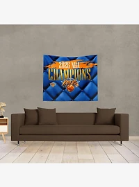 New York Knicks 2026 NBA Champions Radiance Wall Hanging