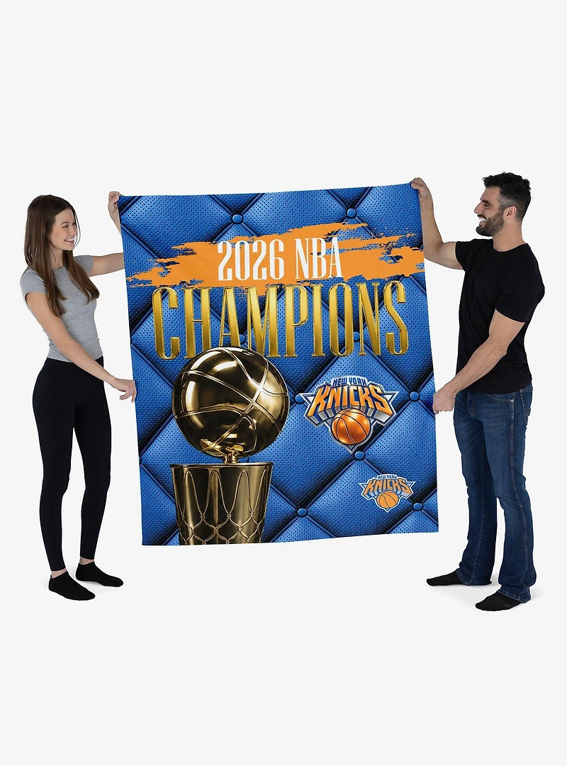 New York Knicks 2026 NBA Champions Noble Wall Hanging