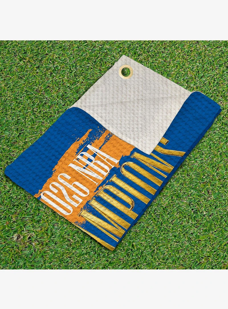 New York Knicks 2026 NBA Champions Pinnacle Waffle Printed Golf Towel