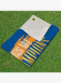 New York Knicks 2026 NBA Champions Pinnacle Waffle Printed Golf Towel