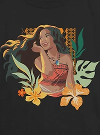 Disney Moana Live Action Happy Womens Skimmer T-Shirt