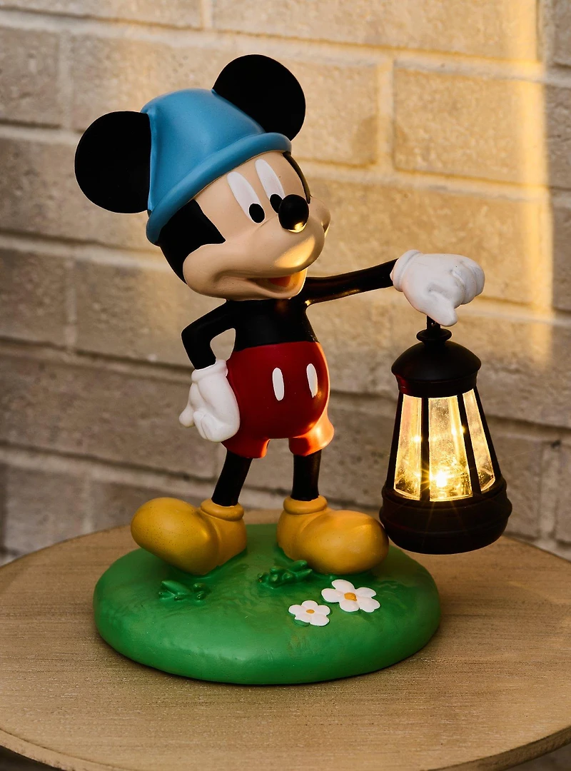 Disney Mickey Mouse Garden Gnome Lamp