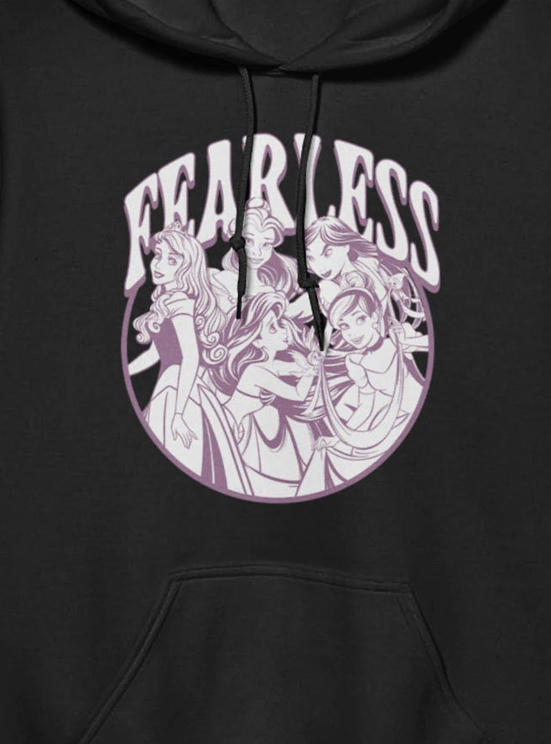 Disney Princess Fearless Group Outline Hoodie