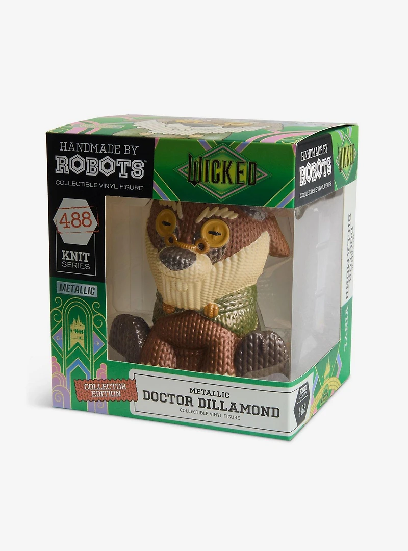 Handmade by Robots Wicked Doctor Dillamond (Metallic) Vinyl Figure