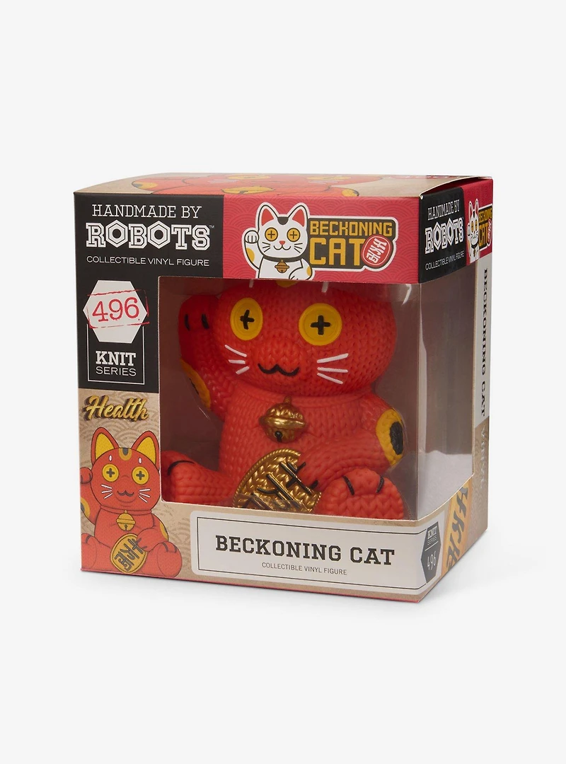 Handmade by Robots Beckoning Cat Health Vinyl Figure