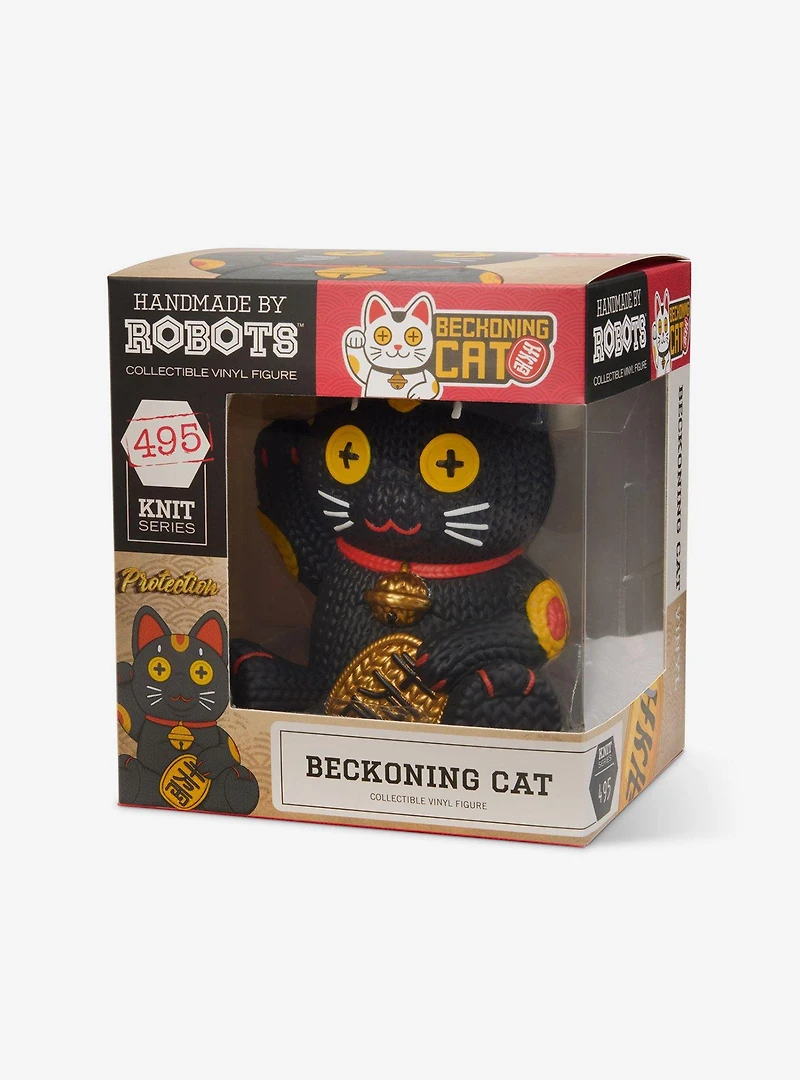 Handmade by Robots Beckoning Cat Protection Vinyl Figure