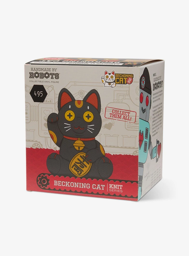 Handmade by Robots Beckoning Cat Protection Vinyl Figure