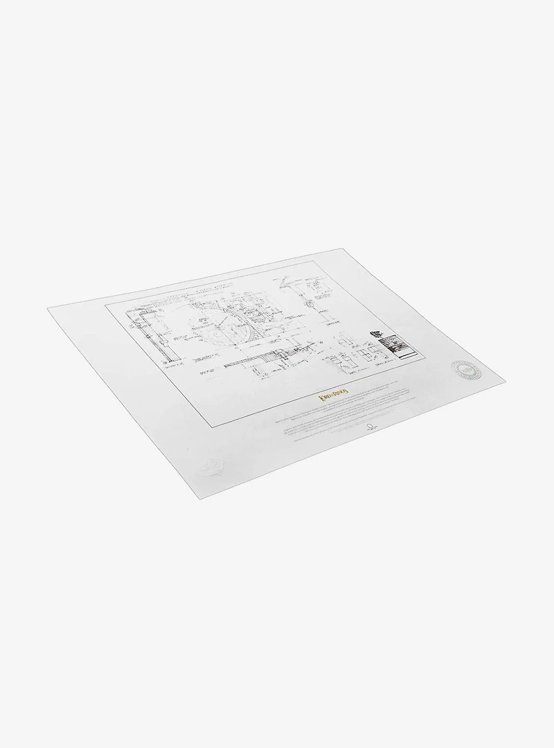 The Lord of the Rings The Door of Bag End Blueprint