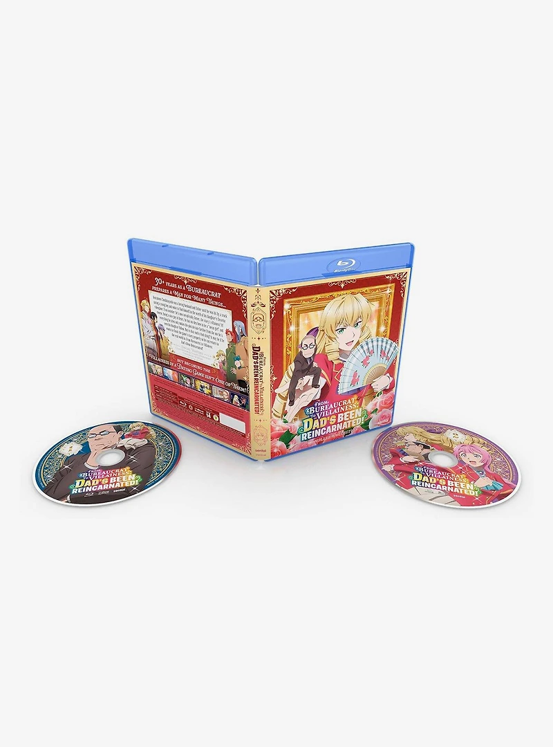 From Bureaucrat to Villainess: Dad's Been Reincarnated! Complete Collection Blu-Ray