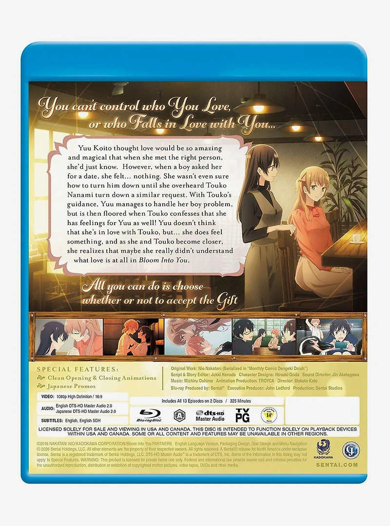 Bloom Into You: Complete Collection Blu-Ray