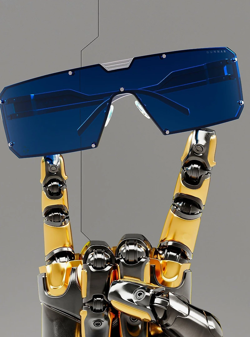 GUNNAR x Cyberpunk 2077 Ripper Sun Tint Blue Light Glasses
