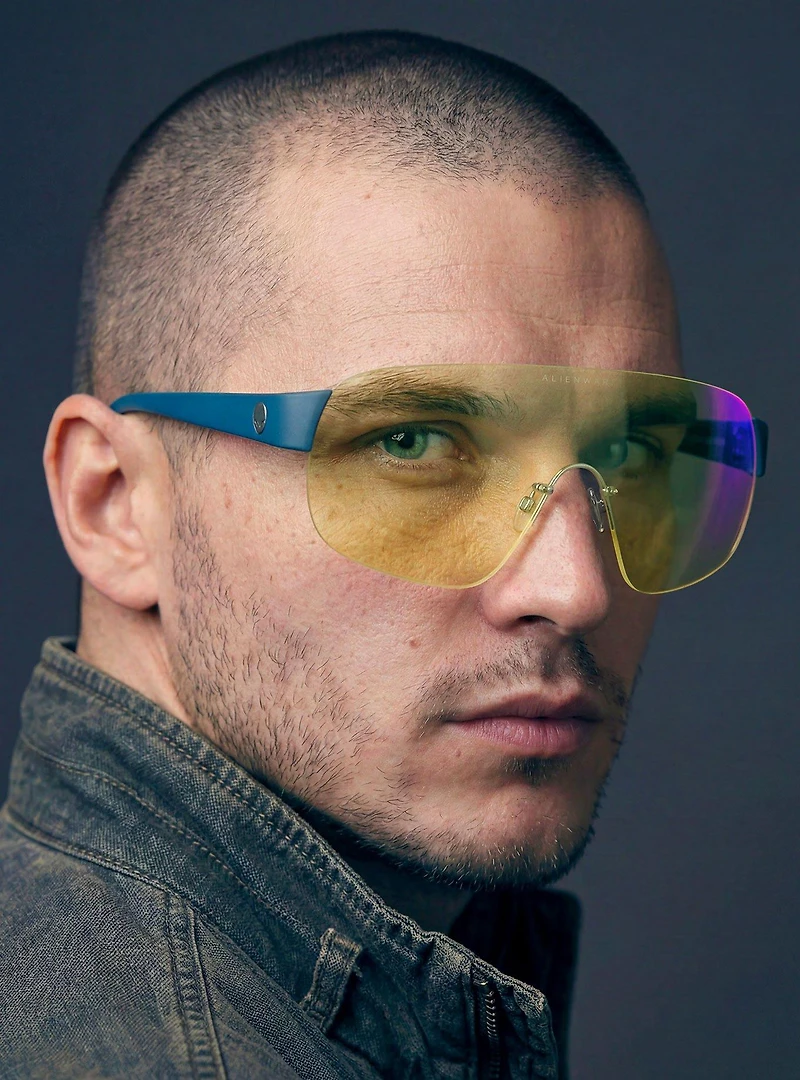 GUNNAR x Alienware Bermuda Triangle Amber Tint Blue Light Glasses