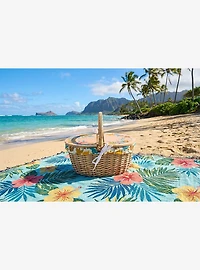 Disney Lilo & Stitch Floral Pattern Country Picnic Basket
