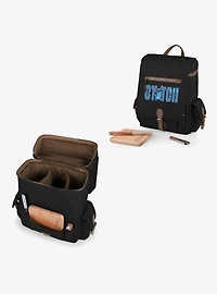 Disney Lilo & Stitch Black Moreno 3-Bottle Wine & Cheese Tote