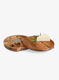 Disney Lilo & Stitch Hands Raised Acacia Brie Cheese Cutting Board & Tools Set