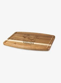 Disney Lilo & Stitch Ovale Acacia Cutting Board