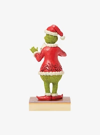 Jim Shore Grinch With Hot Chocolate Figurine