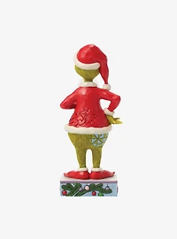 Jim Shore Grinch Holding Globe Figurine