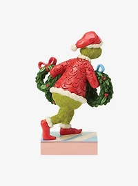 Jim Shore Grinch With Multiple Wreaths Figurine