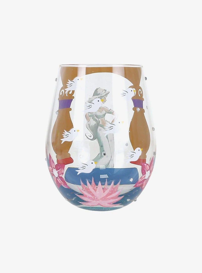 Lolita Designs Disney Aladdin Jasmine Let Your Dreams Soa Glass