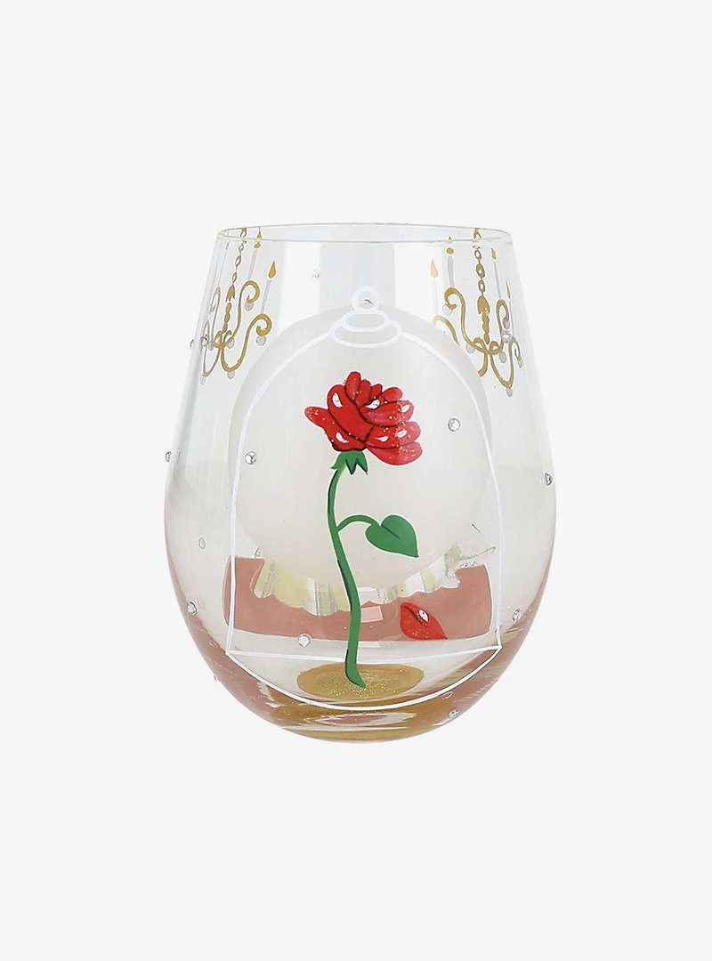 Lolita Designs Disney Beauty and the Beast Choose To Dream Glass