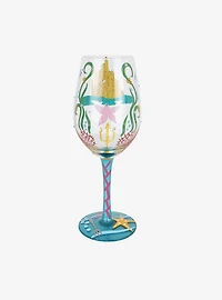 Lolita Designs Disney The Little Mermaid Ride Your Own Wave Glass