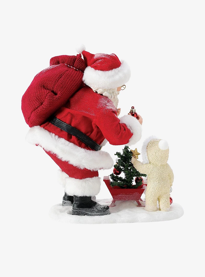 Possible Dreams Santa Adding Sparkle Figurine