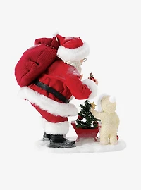 Possible Dreams Santa Adding Sparkle Figurine