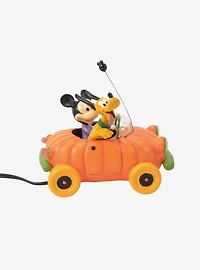 Department 56 Disney Village Lit Pumpkin Car Figurine