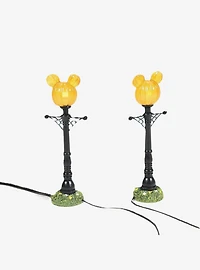 Department 56 Disney Village Mickey's  Pumpkintown Street Lights Figurine
