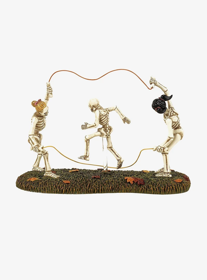 Department 56 Halloween Village Bones Double Dutch Figurine