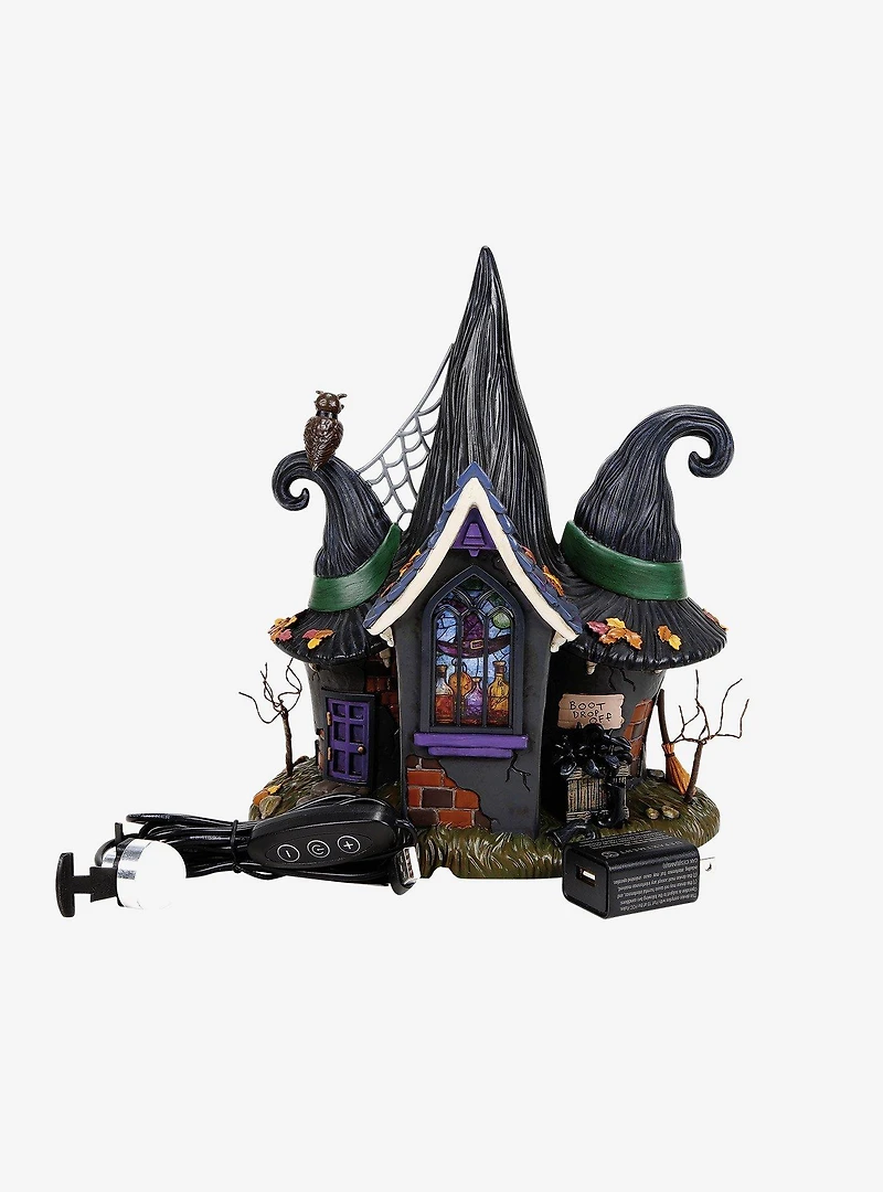 Department 56 Halloween Village Temple Enlight Hag