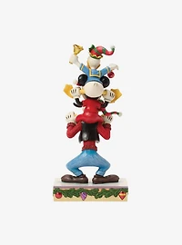 Jim Shore Disney Mickey, Donald, And Goofy Figurine