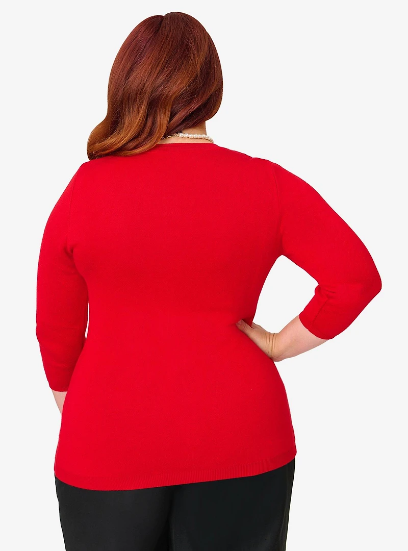 Disney Dumbo Collection by Unique Vintage Plus Red Circus Cardigan