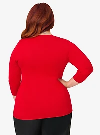 Disney Dumbo Collection by Unique Vintage Plus Red Circus Cardigan