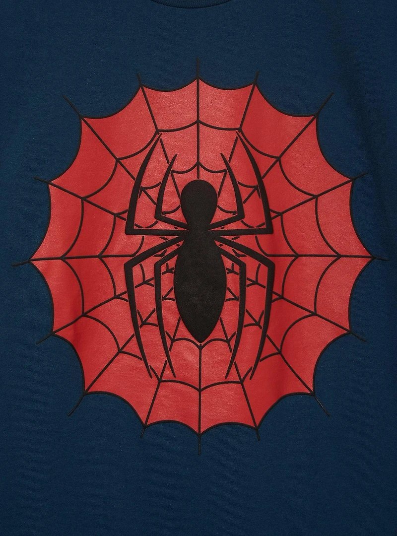 Marvel Spider-Man Puff Print Logo T-Shirt - BoxLunch Exclusive