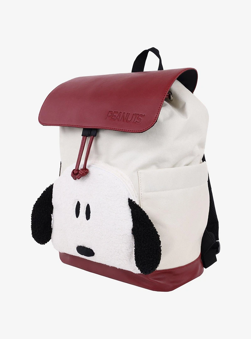 Peanuts Snoopy & Woodstock Flap Backpack