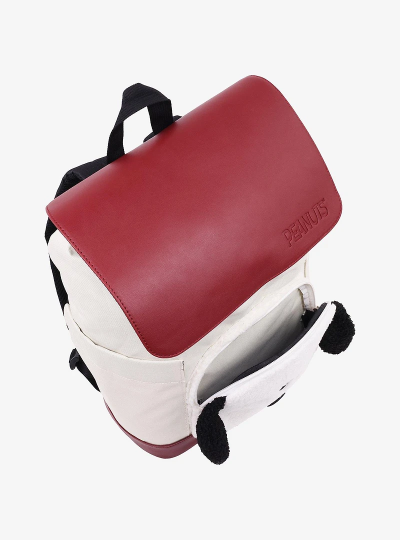 Peanuts Snoopy & Woodstock Flap Backpack