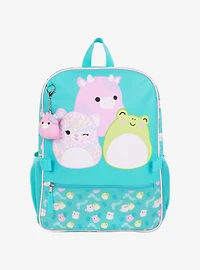 Squishmallows 3D Charm Backpack with Detachable Lunch Box